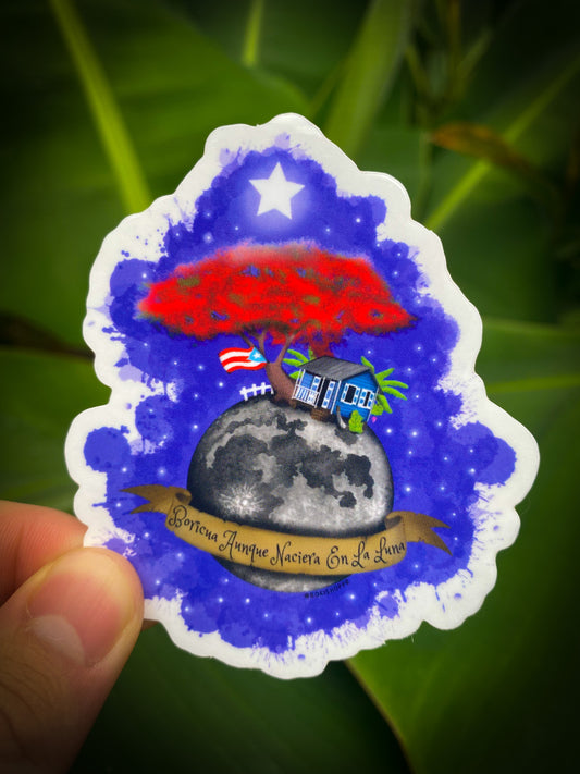Boricua Aunque Naciera En La Luna