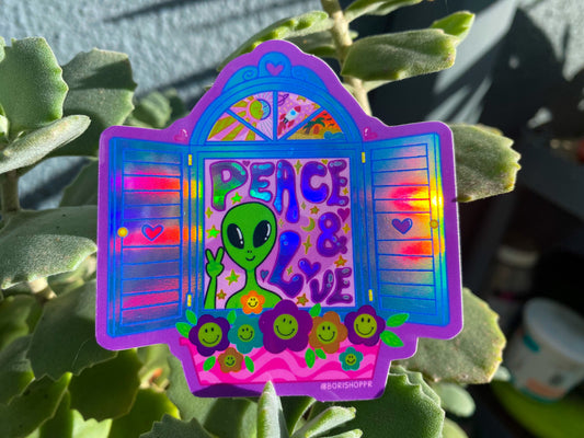 Peace & Love 👽🌼☮️