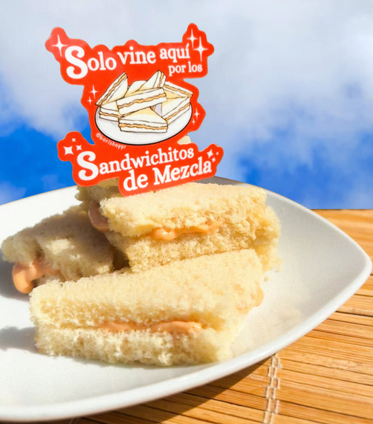 Solo vine aquí por los Sandwichitos de Mezcla ✨
