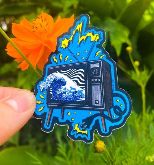 El Televisor - mini sticker